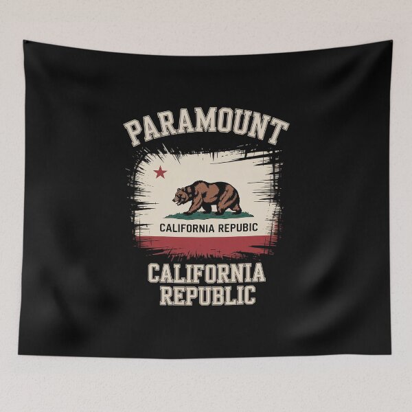 Item preview, PARAMOUNT CA CALIFORNIA Flag USA Sports Men Women designed and sold by VasilisLamArt.