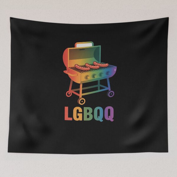 Item preview, LGBBQ Funny Pride BBQ – Rainbow Grill LGBTQ for Pride month designed and sold by GaryBellcvbnb.