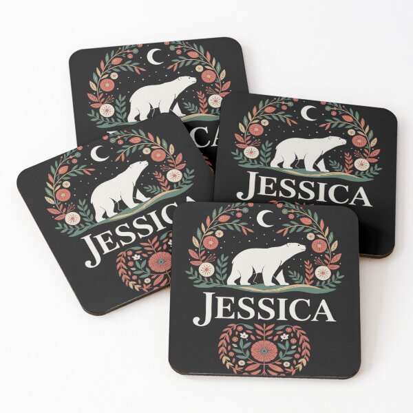 Item preview, Jessica Name Boho Floral Personalized Mama Bear Jessica  designed and sold by RoyTill0Art.