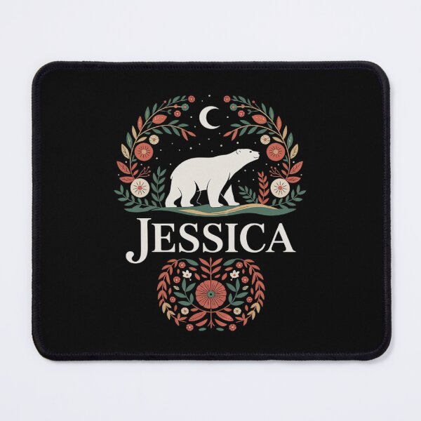 Item preview, Jessica Name Boho Floral Personalized Mama Bear Jessica  designed and sold by RoyTill0Art.