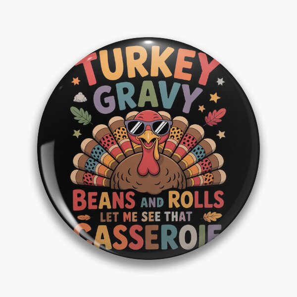 Item preview, Cute Turkey Gravy Beans And Rolls Let Me See That Casserole 2  designed and sold by RuthGAArt.