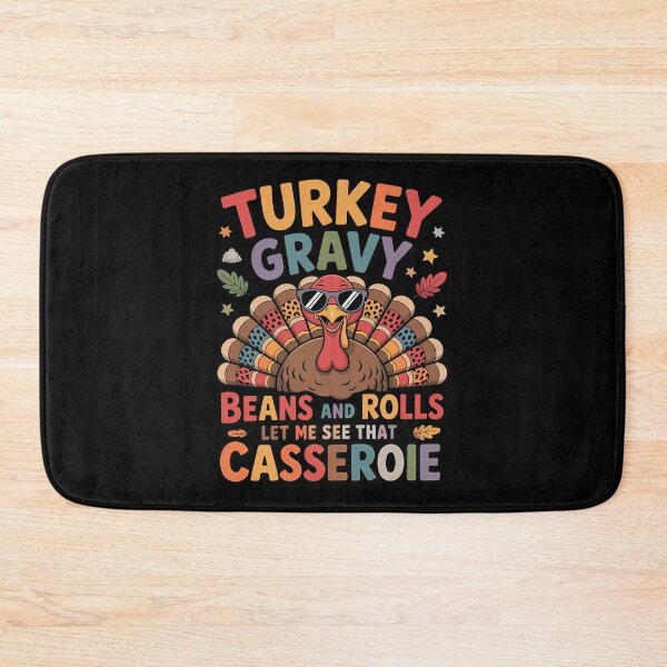 Item preview, Cute Turkey Gravy Beans And Rolls Let Me See That Casserole 2  designed and sold by RuthGAArt.