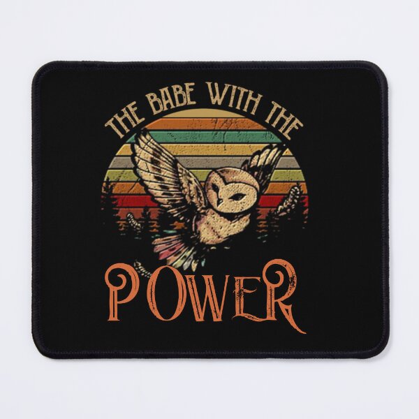 Item preview, The Babe With The Power – Retro Owl Vintage Design designed and sold by Jose Art Studio.