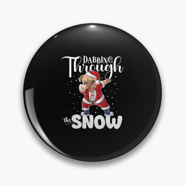 Item preview, Funny Dog Dabbing Through The Snow Christmas Holiday Cute designed and sold by MarianMartha.
