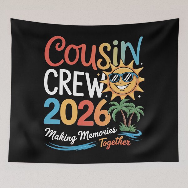 Item preview, Cousin Crew 2026 designed and sold by Elenasriveras.