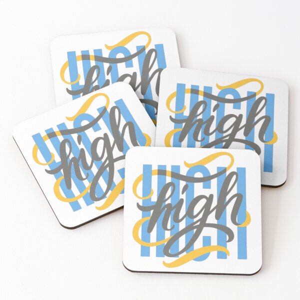 Item preview, High Vibes Typography – Modern Bold Script Streetwear Design designed and sold by GloboStyle Design .