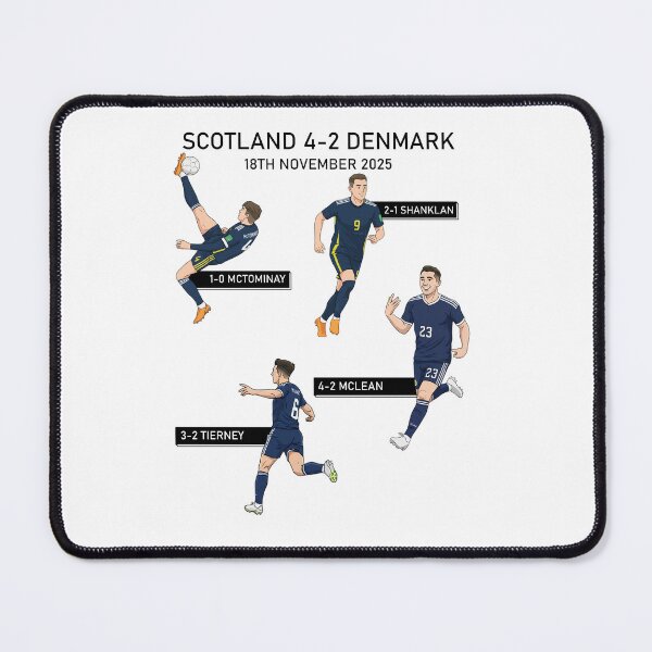 Item preview, Scotland vs Denmark designed and sold by DillonHuerta.