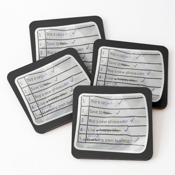 Item preview, Start My Own Business To Do List - Entrepreneur Motivation Sticker designed and sold by ConfuseLab Shop.