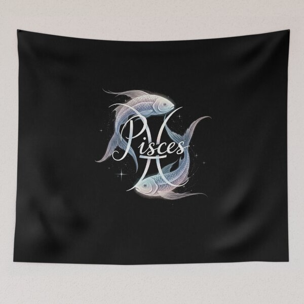 Item preview, Ethereal Pisces Cosmic Dance designed and sold by ZodiacWonders.