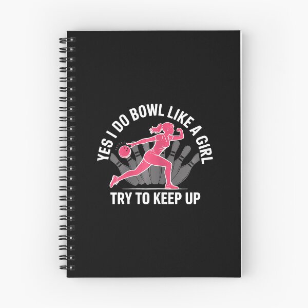 Item preview, Bowl Like A Girl Try To Keep Up Funny Bowling designed and sold by ToriCarylon.
