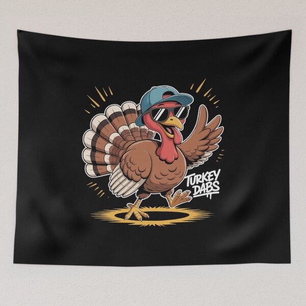 Item preview, Dabbing Turkey Thanksgiving Day Pilgrim Boys Kids Funny Dab  designed and sold by RuthGAArt.