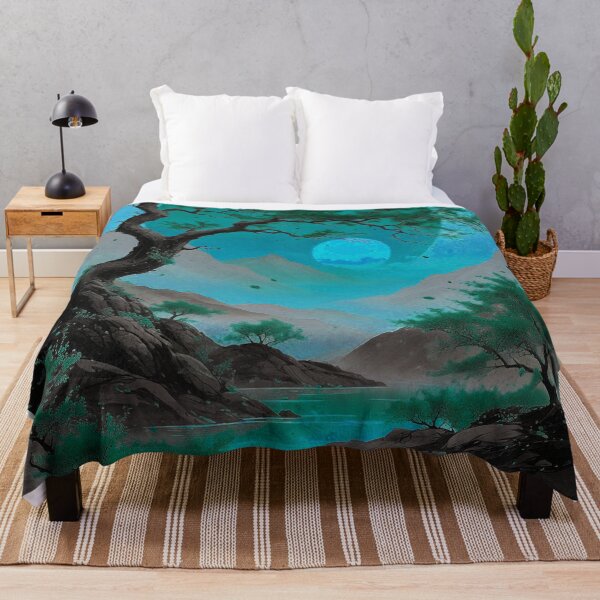Item preview, Mystical Moonlit Landscape designed and sold by DavidePoggio.