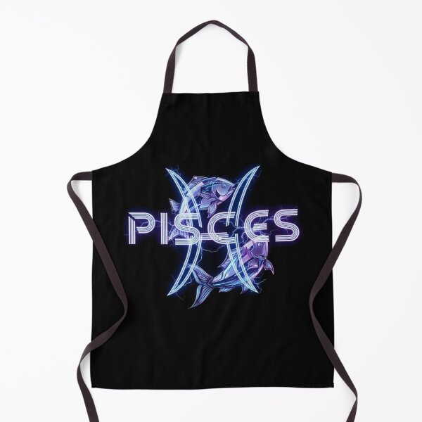 Item preview, Electric Pisces Neon Zodiac designed and sold by ZodiacWonders.