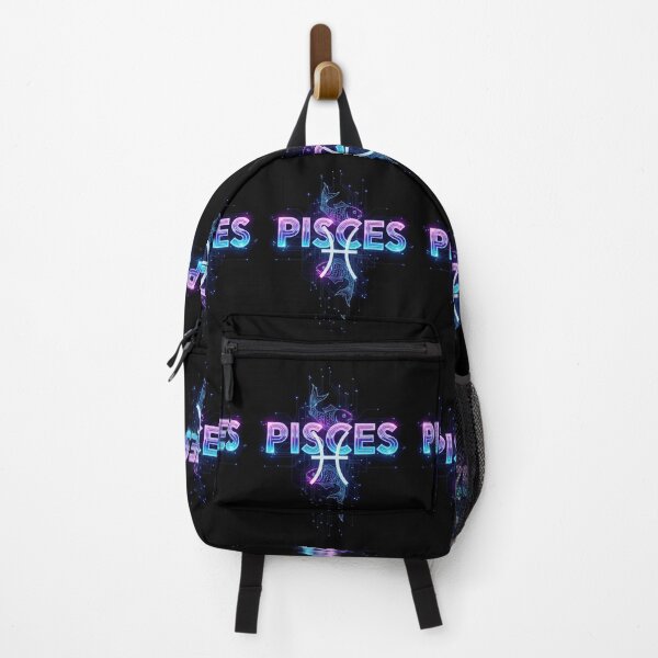 Item preview, Neon Pisces Zodiac Glow designed and sold by ZodiacWonders.