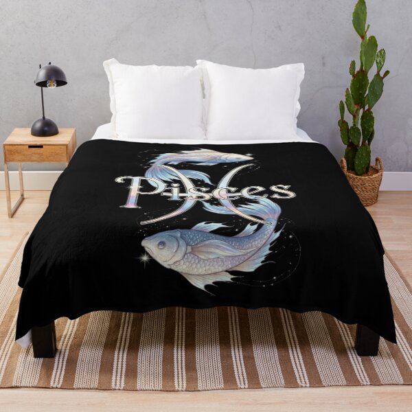 Item preview, Celestial Pisces Fish Art designed and sold by ZodiacWonders.