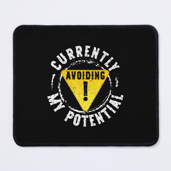 Item preview, Currently Avoiding My Potential Funny Apparel designed and sold by CaraRuth.