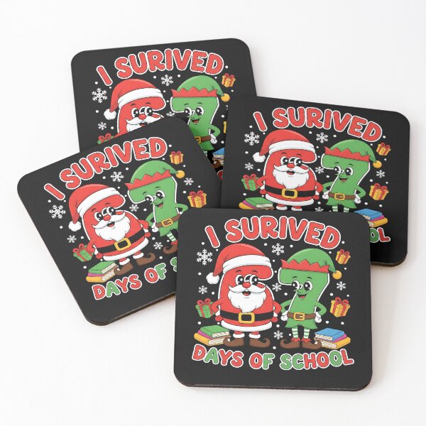 Item preview, I Survived 67 Days Of School Six Seven Christmas Santa Elf designed and sold by TalalosART.
