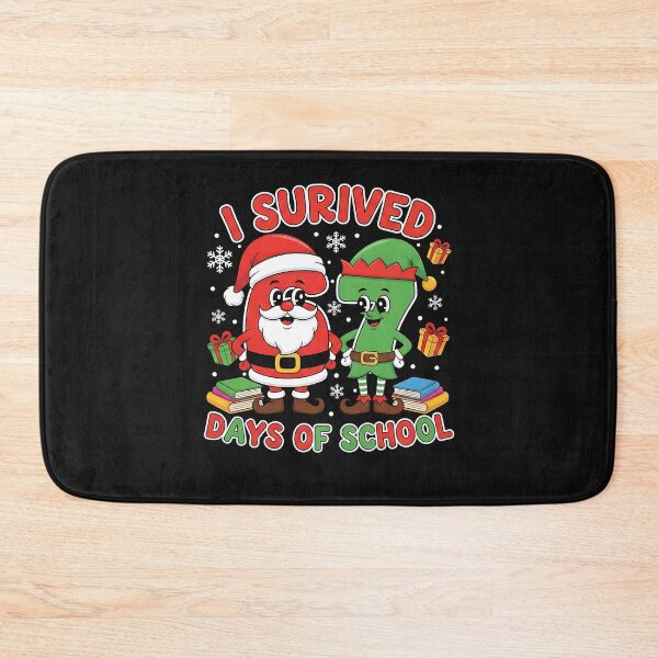 Item preview, I Survived 67 Days Of School Six Seven Christmas Santa Elf designed and sold by TalalosART.