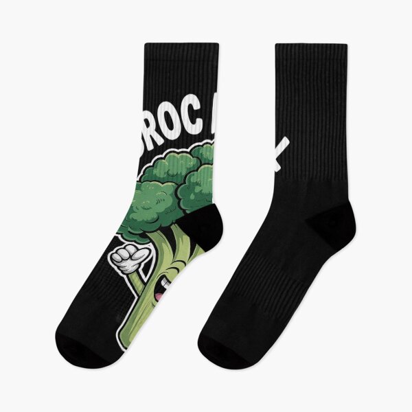 Item preview, Funny Broc N Roll Vegetable Broccoli Pun Rock N' Roll  designed and sold by RuthGAArt.
