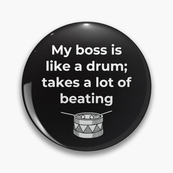 Item preview, Drum Boss designed and sold by Slogans4u.