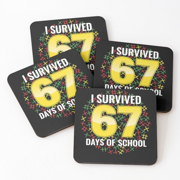 Item preview, I Survived 67 Days of School Tally Marks designed and sold by TalalosART.