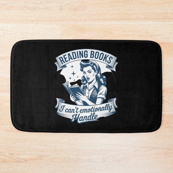 Item preview, Bookish Romance Reader Emotionally Attached Crying Over Book designed and sold by LittleDame.