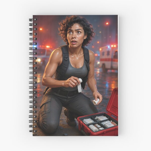 Item preview, Sarah Duvall tactical gear generous aid wet street designed and sold by CathryneDelamort.