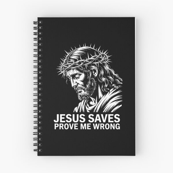 Item preview, Jesus Saves, Prove Me Wrong Christian Faith Patriotic  designed and sold by VasilisLamArt.