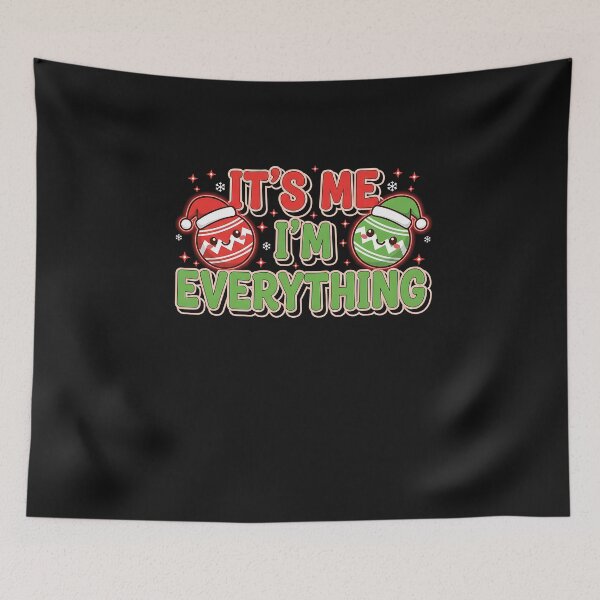 Item preview, It’s Me I’m Everything Funny Christmas Ornament designed and sold by TalalosART.