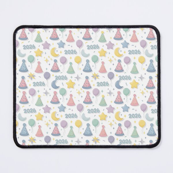 Item preview, Pastel New Year Icons Seamless Pattern designed and sold by unique0703.