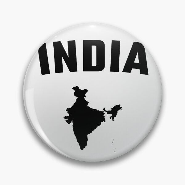 Item preview, Bold India Silhouette – Patriotic Map Art designed and sold by mashmosh.