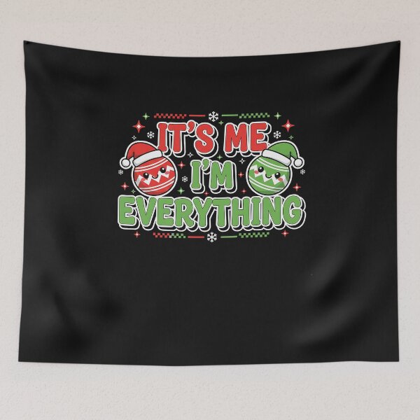Item preview, It’s Me I’m Everything Funny Christmas Ornament designed and sold by TalalosART.
