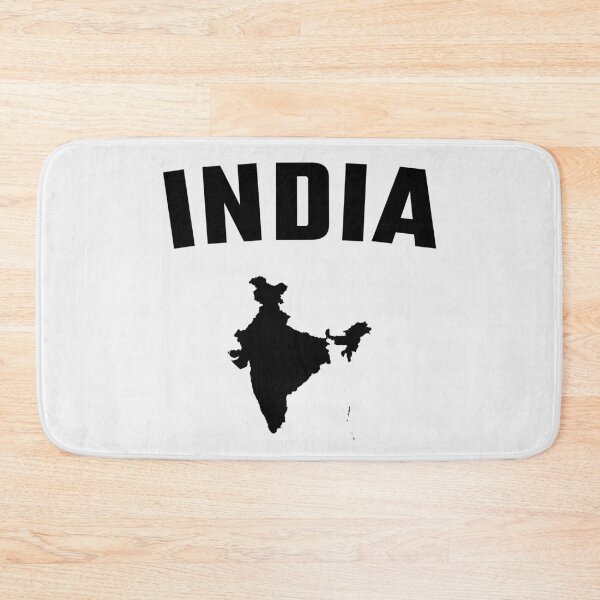 Item preview, Bold India Silhouette – Patriotic Map Art designed and sold by mashmosh.