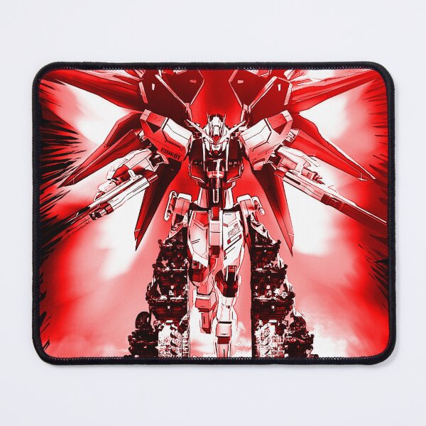 Item preview, red frame freedom gundam seed in bali illustration  designed and sold by sabartgunpla.