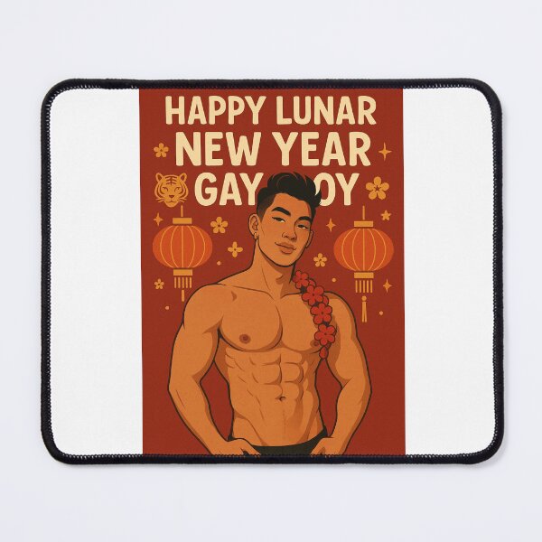 Item preview, Lunar New Year Greeting Card for Gay Boy designed and sold by Aryabek.