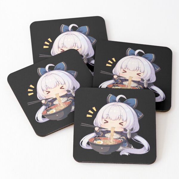 Item preview, Illustrious Azur Lane Anime Girl Kawaii Ramen Blue Chibi Elegant Bowl designed and sold by Raslbazola.