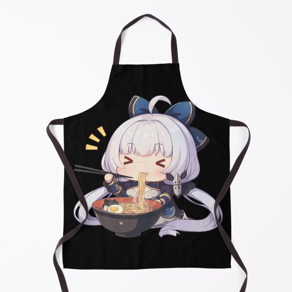 Item preview, Illustrious Azur Lane Anime Girl Kawaii Ramen Blue Chibi Elegant Bowl designed and sold by Raslbazola.