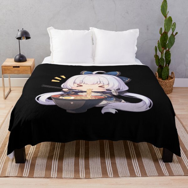 Item preview, Illustrious Azur Lane Anime Girl Kawaii Ramen Blue Chibi Elegant Bowl designed and sold by Raslbazola.
