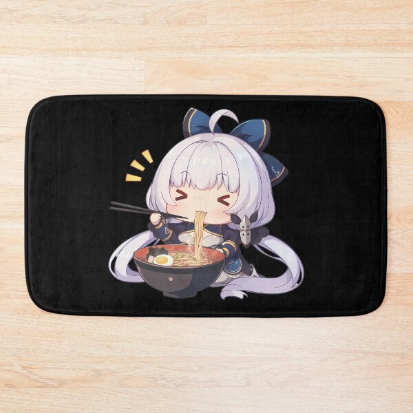 Item preview, Illustrious Azur Lane Anime Girl Kawaii Ramen Blue Chibi Elegant Bowl designed and sold by Raslbazola.