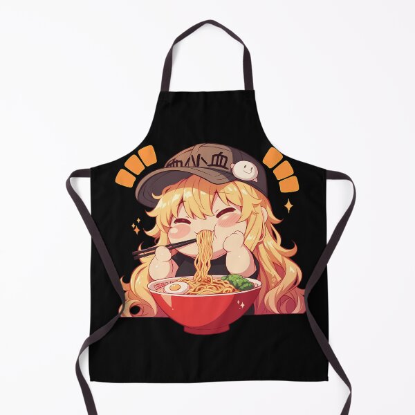 Item preview, Eosinophil Cells At Work Anime Kawaii Ramen Yellow Chibi Noodles Cute designed and sold by Raslbazola.