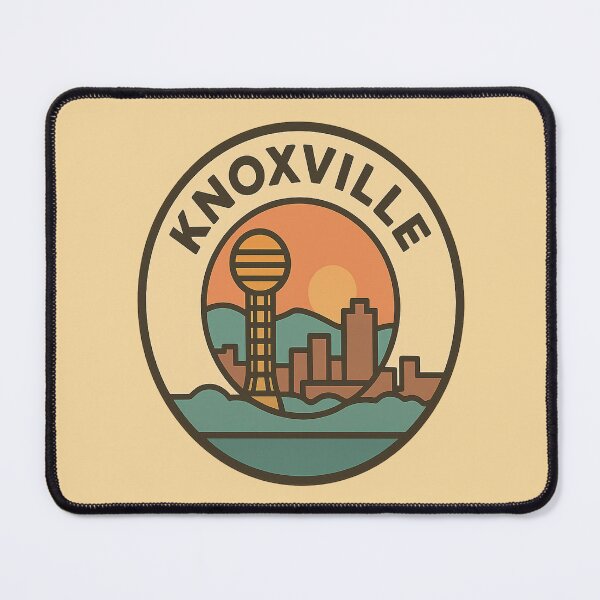 Item preview, Knoxville Skyline Vintage Badge – Retro Minimalist Tennessee Circle Design designed and sold by Globalcitytees.