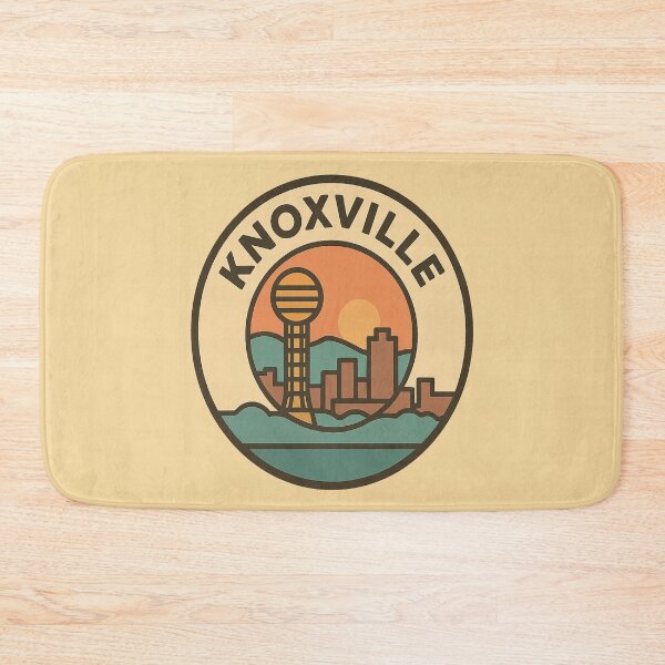 Item preview, Knoxville Skyline Vintage Badge – Retro Minimalist Tennessee Circle Design designed and sold by Globalcitytees.