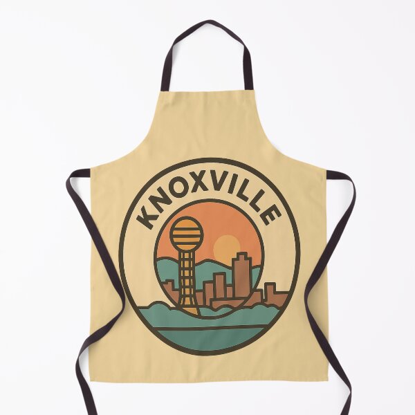 Item preview, Knoxville Skyline Vintage Badge – Retro Minimalist Tennessee Circle Design designed and sold by Globalcitytees.