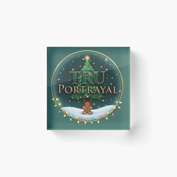 Item preview, Tru Portrayal Christmas Logo designed and sold by Tru Portrayal Atelier.