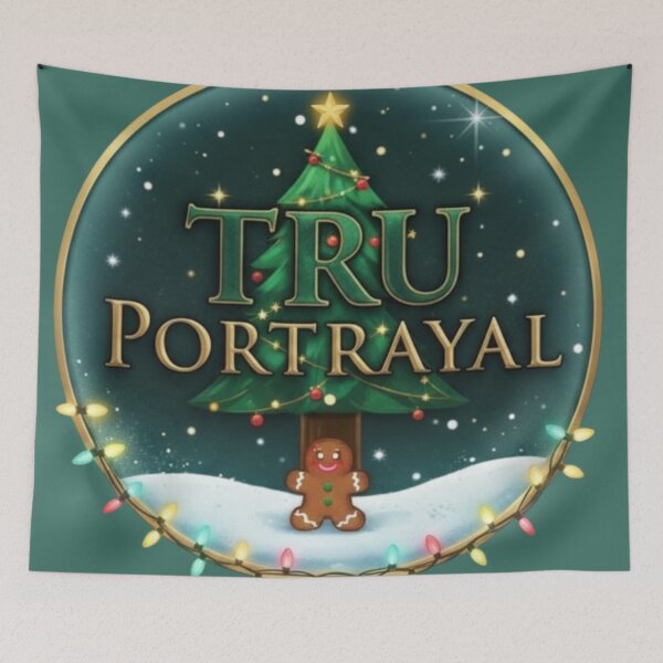 Item preview, Tru Portrayal Christmas Logo designed and sold by Tru Portrayal Atelier.