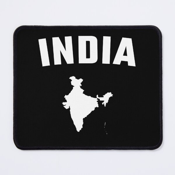 Item preview, Bold India Map Silhouette – Patriotic Minimalist Design designed and sold by mashmosh.