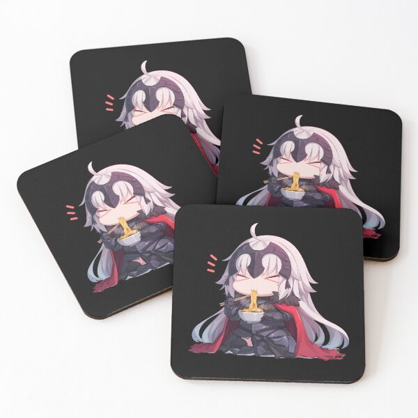 Item preview, Darc Jeanne D’Arc Alter Fate Grand Order Game Anime Girl Kawaii Ramen Red Chibi designed and sold by Raslbazola.