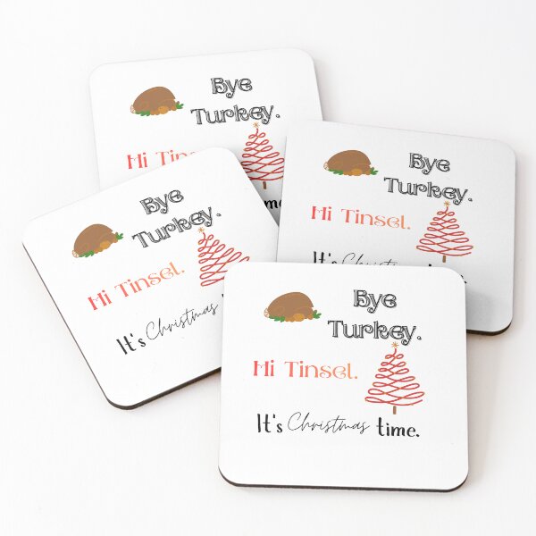 Item preview, Bye turkey, hi tinsel. designed and sold by Fiwe.