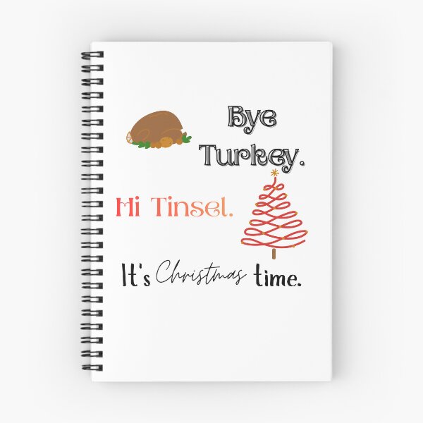 Item preview, Bye turkey, hi tinsel. designed and sold by Fiwe.