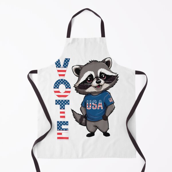 Item preview, Proud American Raccoon US Flag Vote Next President Of The US designed and sold by KirbyDa.